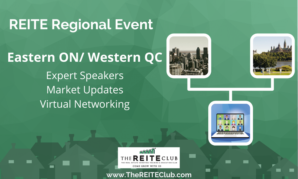 REITE Regional Event: Short-term Rental Opportunities Post-pandemic (Eastern Ontario & Western Quebec)
