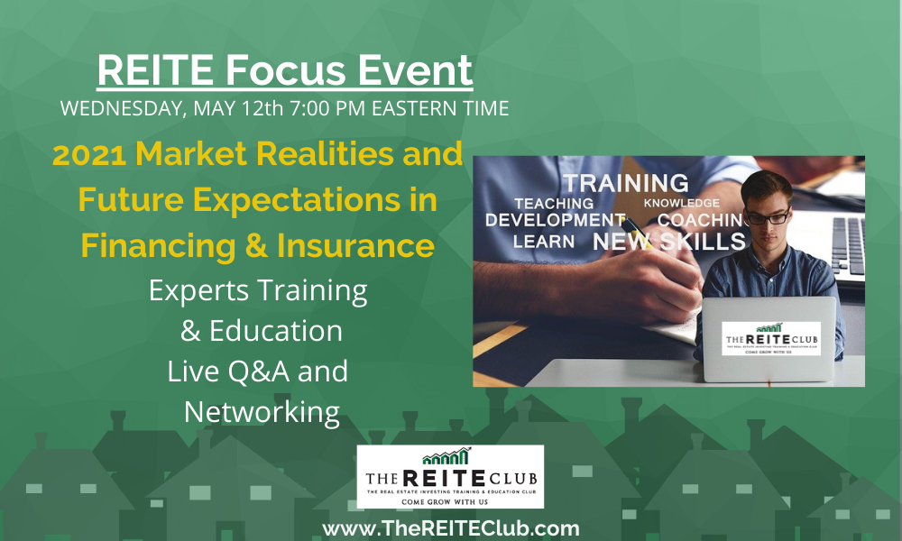 REITE Focus Event - Wed, 12 May 2021