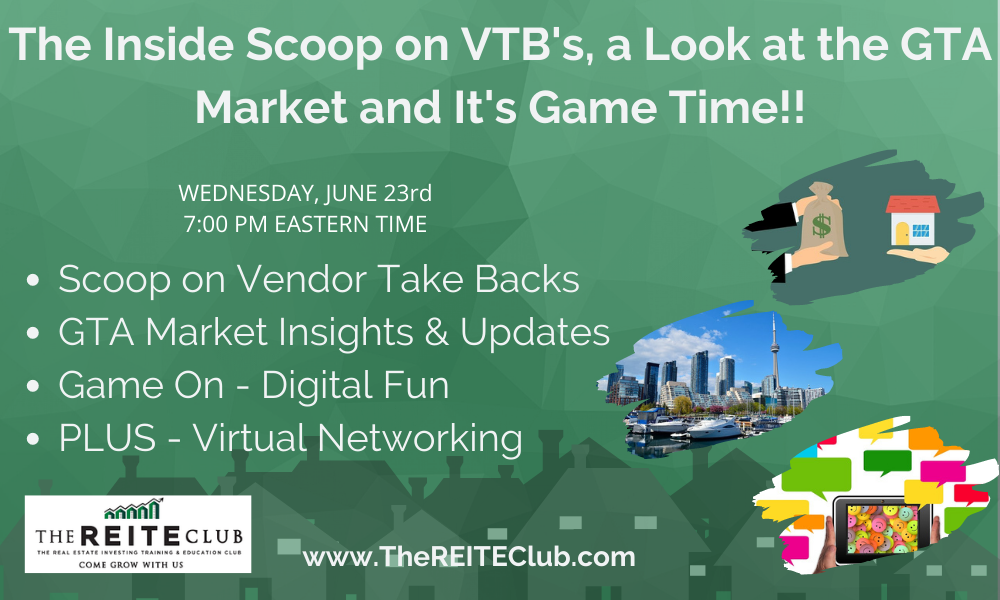 The Inside Scoop on VTB's, a Look at the GTA Market and It's Game Time!! 23 June 2021