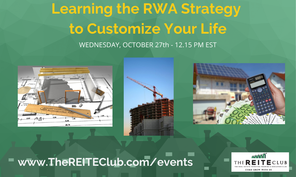 Learning the RWA Strategy to Customize Your Life