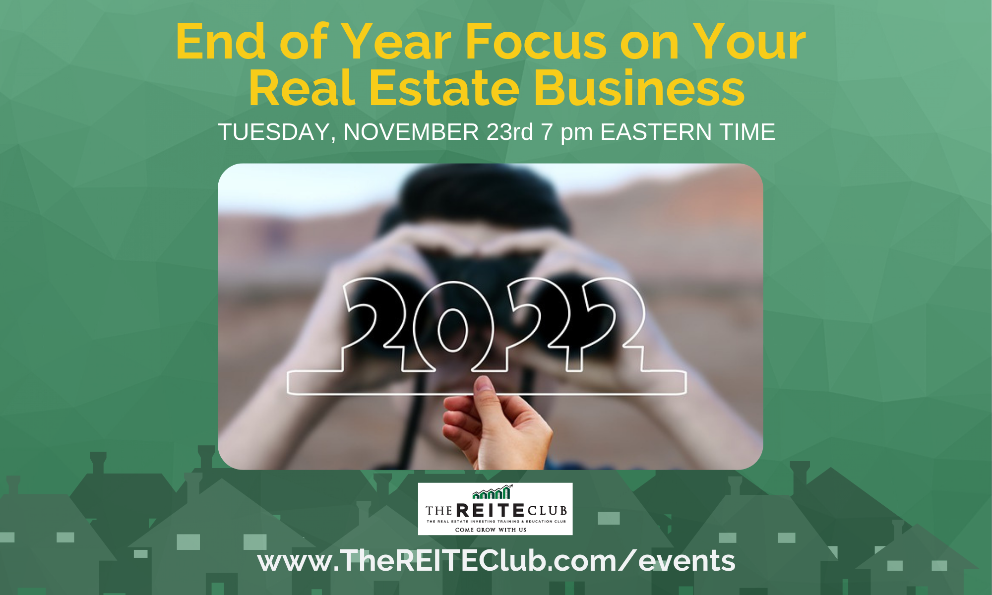 End of Year Focus on Your Real Estate Business