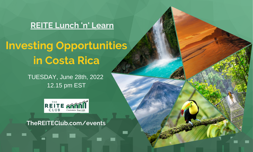 EXCLUSIVE Lunch’n’Learn - Investing Opportunity in Costa Rica 